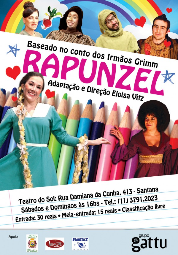Rapunzel Teatro do Sol facebook