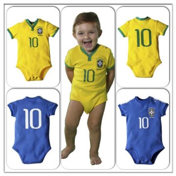 Mais um jogo do Brasil e seu filho já está de Brasil?