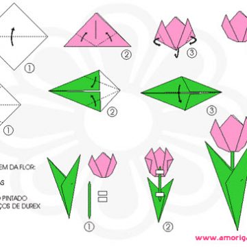 Origami: dobraduras de papel para crianças