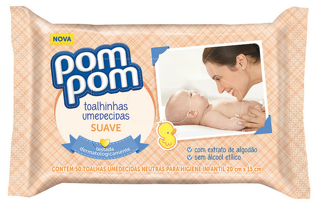 Pom Pom relança linha de fraldas e apresenta novidades para o banho dos bebês