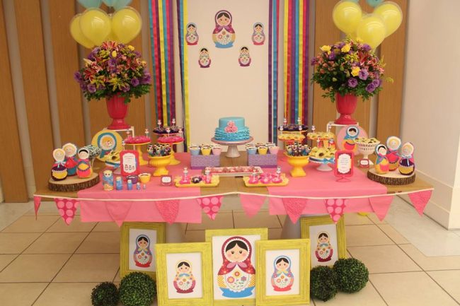 Festa Infantil: Oficina das Matrioskas