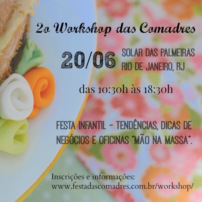 Workshop da Festa das Comadres!