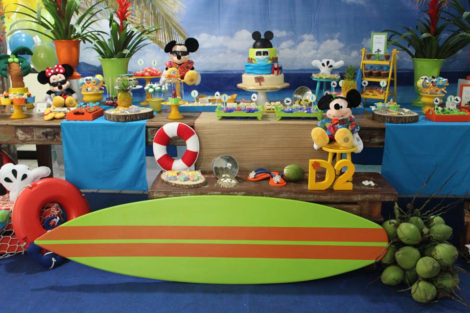 Festa Infantil: Mickey Surfista