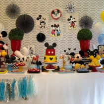 Festa Infantil: 1 aninho do Matheus! Mickey Vintage