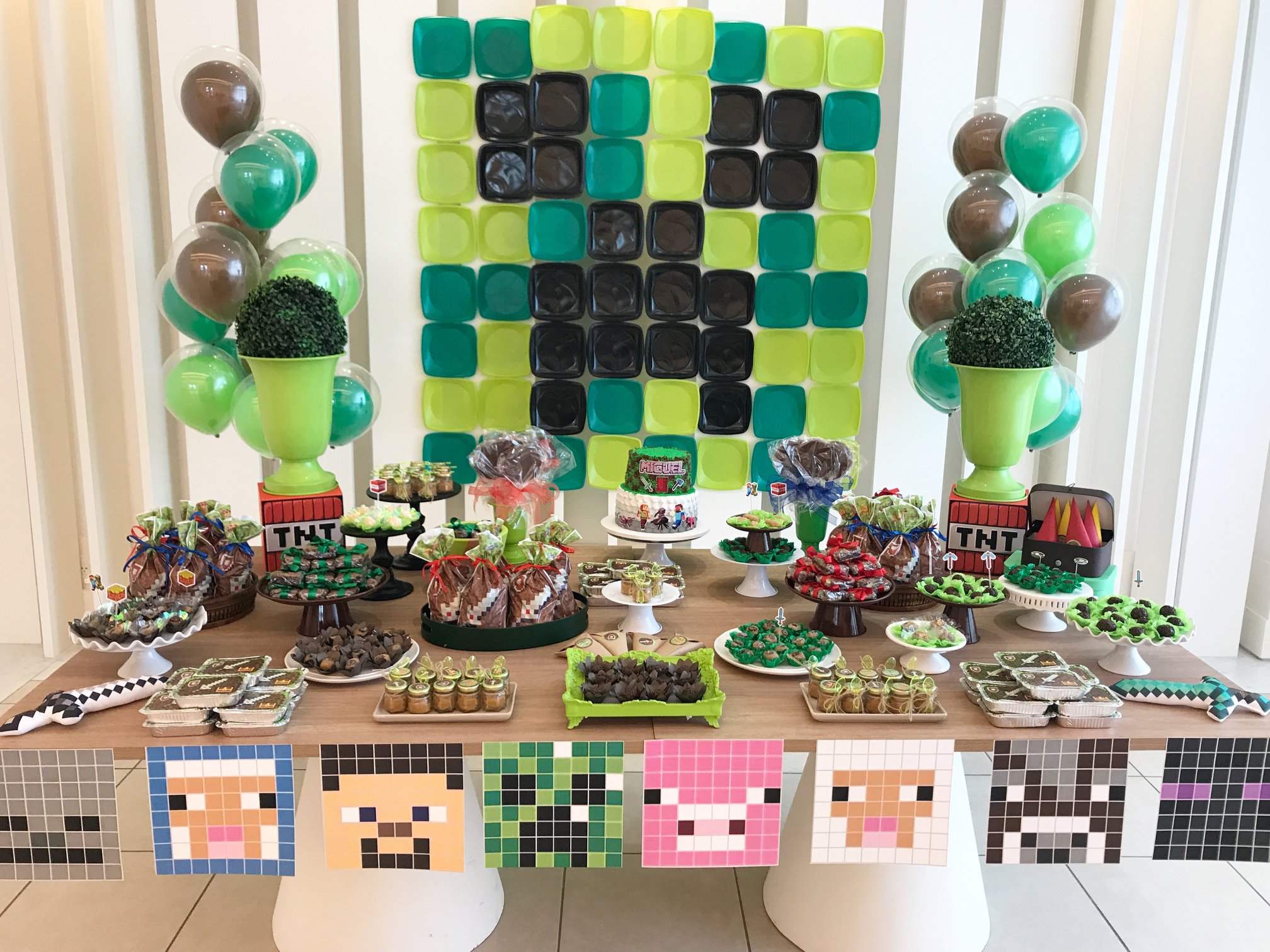 Festa Infantil: Minecraft